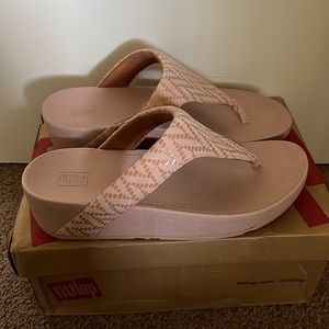 Fitflop Lottie Chevron Pink